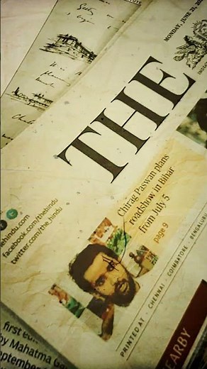 Newspaper History Slideshow 📰🎞️ | Premiere Pro Template for Reels, Shorts & TikTok