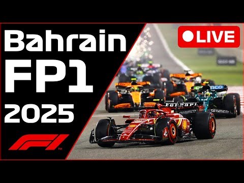 🔴F1 LIVE - Bahrain GP FP1 - Commentary + Live Timing