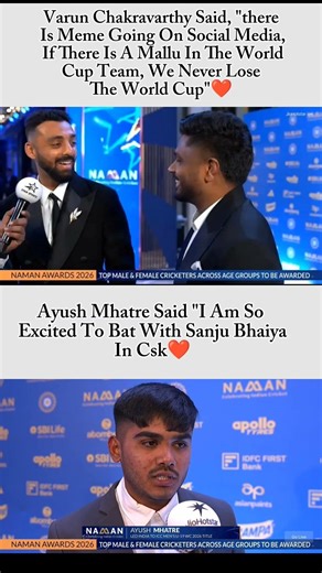 Varun Chakravarthy on sanju samson in t20 world cups #shortsfeed