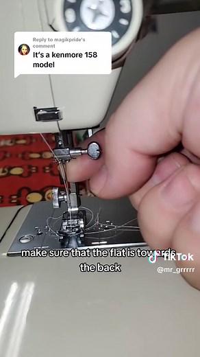 Kenmore Sewing Machine Needle Clamp Tutorial