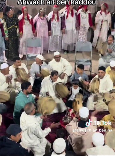 Ahwach Performance in Ait Ben Haddou