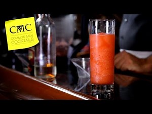 🍓 How To Make a Strawberry Daiquiri | Bartending 101 🍓