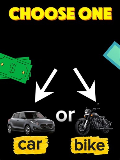 Choosing Between Used Cars and Brand New Bikes