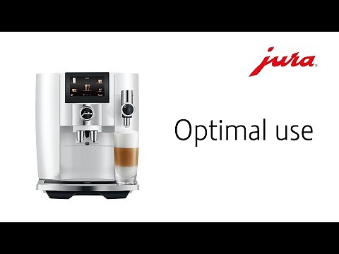 JURA J8 - Optimal use