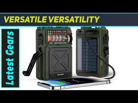 Raddy RE40: Best Portable Emergency Radio? (Hands-On Look)