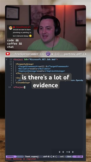 I know you guys think it doesn’t matter but it does to me #programming #coding #developerlife