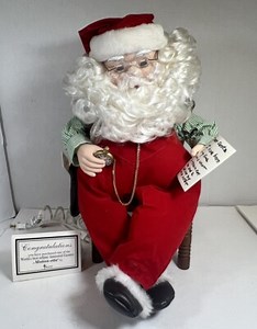 Dozing Santa Animated Snoring Christmas. Watch Video | eBay