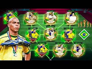Brazil - All Time Best Ever Legendary Squad Builder | FIFA Mobile 23