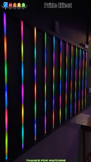 DIY LED Wall: Pride Effect