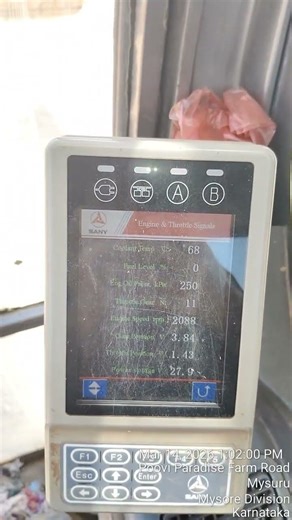 Troubleshooting SY240C-9HD Auto idle sensor failure #troubleshooting #machinery #hydraulicpress