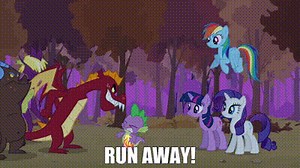 Run away!
