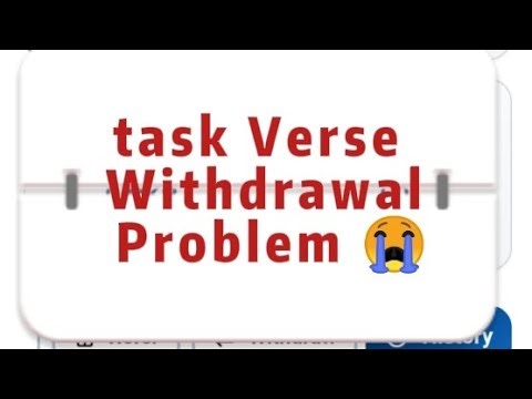How to Withdrawal by Task Verse earnings 😕. Fully information about it ☺️