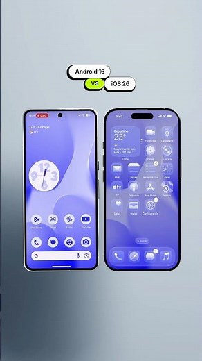 Android 16 vs iOS 26 - Animations