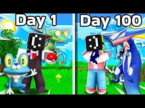 I Spent 100 DAYS in FUSION ONLY Pixelmon! (Minecraft Pokemon)