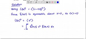 SOLVED:Test the energy-time uncertainty principle for the free particle wave packet in Problem 2.42 and the observable x, by calculating σH, σx, and d⟨x⟩/ d t exactly.