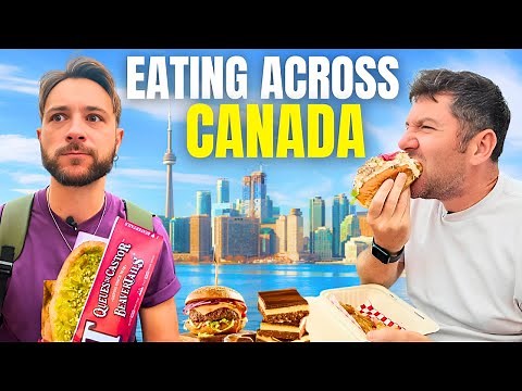 We Tried Every Iconic Canadian Food - Poutine, Beaver Tails + More