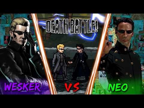 Mugen char Wesker vs Neo