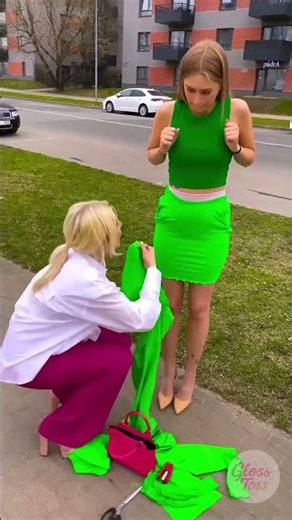 Wait… This Costume Became a Dress?! 🤯 #shorts