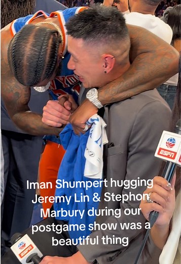 Knicks Reunion: Iman Shumpert, Jeremy Lin & Marbury Celebrate Epic Game 4