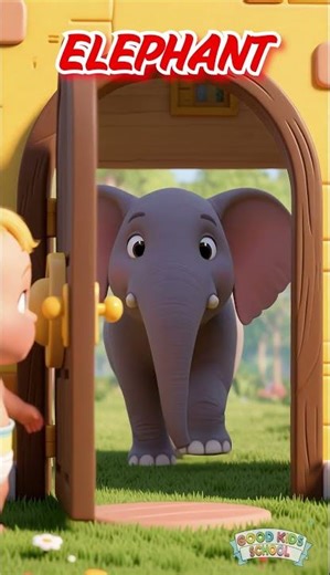 Learn Animals for Kids 🐯🐱🐘🐶🐰 | Tiger, Cat, Elephant, Dog, Rabbit | Toddler Learning Video #abcd