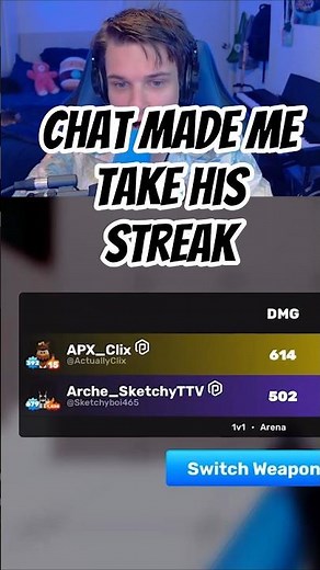 Chat Made Me Ruin His 1,000 Win Streak in Roblox Rivals...