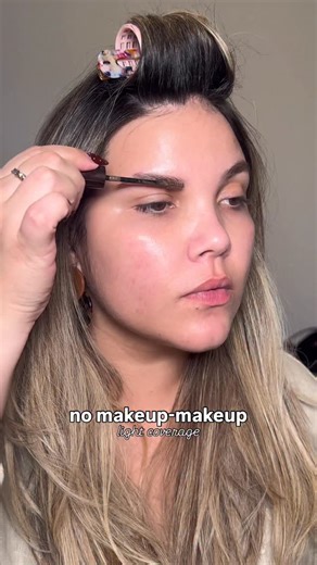 Truly a natural - very natural coverage! We still seeing acne spots. My makeup for days that I don’t have time and patience to do makeup this is my combo 😂 #makeup #naturalmakeuplook #nomakeupmakeup Natural makeup, no makeup-makeup, maquiagem natural, makeup products, makeup tutorial, tutorial de maquiagem, cobertura leve | Suyanne Alves