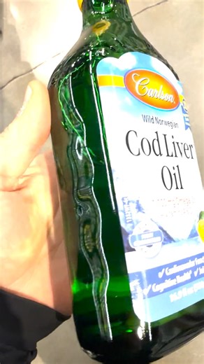 Watch Carlson Cod Liver Oil Is Amazing, I Recommend Lemon Flavor on Amazon Live