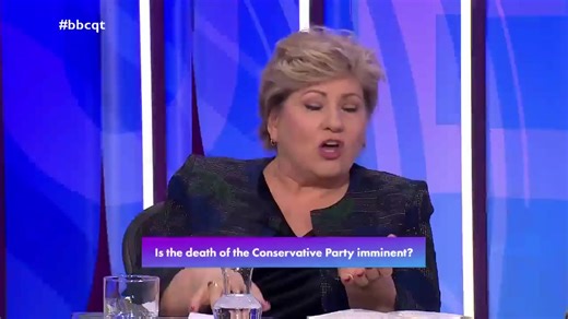 “Last I heard from Andy Burnham, he said he was going to go through this term, he had no interest in going to Westminster in the near future” Labour’s Emily Thornberry is asked about whether Labour Greater Manchester Mayor Andy Burnham is seeking to stand in the Gorton and Denton by-election and return to Parliament to make a leadership challenge against Keir Starmer #bbcqt | BBC Question Time