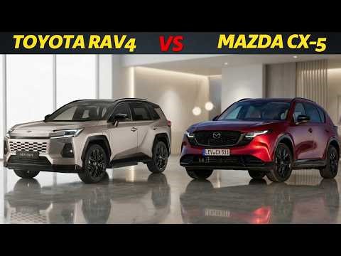 Toyota RAV4 gegen Mazda CX-5 – 3 Dinge besser, 3 Dinge schlechter