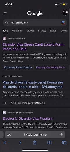 Ceci est un site juste pour essayer de voir comment s’inscrire Le site officiel d’inscription sur ma bio https://dvprogram.state.gov/