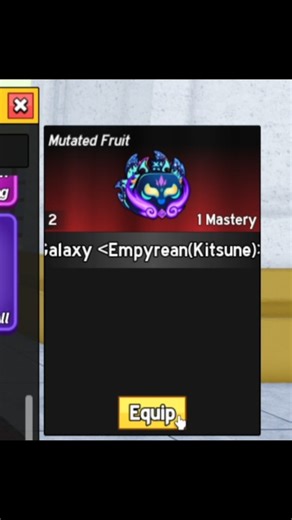 PirateXPGamer on Instagram: "Eating Galaxy Empyrean Kitsune in Bloxfruits #bloxfruits #roblox"