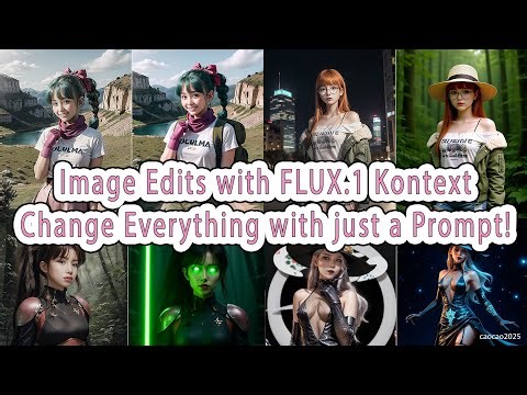 FLUX.1 Kontext workflow: DEMAND Any Change From Your Images (For Beginner)