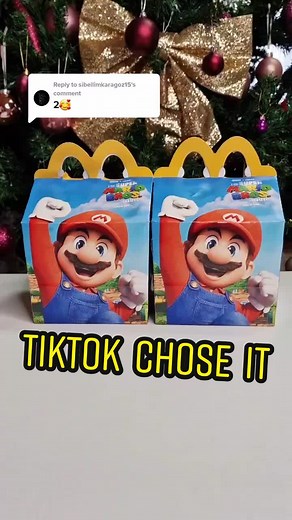McDonald's Super Mario Bros Movie Happy Meal Unboxing Toy Review