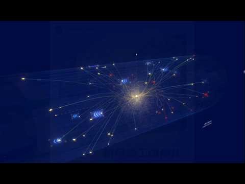 Particle Collision Simulation and Analysis Based on Hightopo