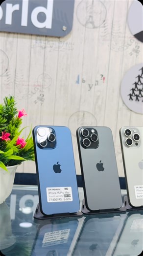 UK I World-Apple Studio | Mobile phone Shop | Nikol Ahmedabad on Instagram: "iPhone 15Pro Max—256GB & 512GB Starting at 74,900/-Rs #call 9537501112 & 9537501116 #ɴᴇᴡʀᴇᴇʟ #trendingaudio❤️ #fypppppppppppppppppppppppppppppppppppppppppppppppppppppppppppppppppppppp #explorepage #viralvídeos #trendingnow #memes #foryou #instabirthday #instagood #instamood #instamoment #selflove #selfcare #lifeisgood #lifegoals #realtor #followforfollowback #apple #post #fyp #handmade"
