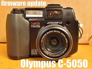 2026 firmware update Olympus C 5050 digital camera