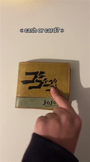 Best jojo wallet gift 🎁 #jojo #jjba #jojobizzare #jojosbizarreadventure