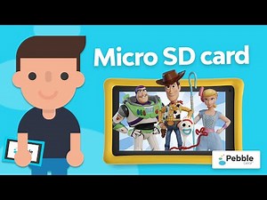 Kids Tablet | Installing a Micro SD card