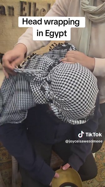 Explore Head Wrapping Techniques in Egypt