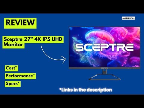Sceptre 27" 4K UHD Monitor Review 2026 | IPS, 70+Hz, 100% sRGB, Built-in Speakers, Best Gaming