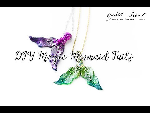 DIY Magic Mermaid Tails - Quiet Lion Creations