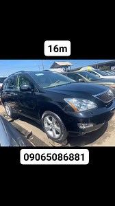 Foreign used Lexus Rx350 2008 model accident free fully duty paid nothing to fix buy and drive (Lagos Nigeria) 09065086881… 16m | Videomap TV