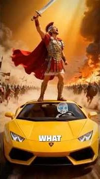 What if you had a car in Ancient Rome? #whatif #viralshort #Rome
