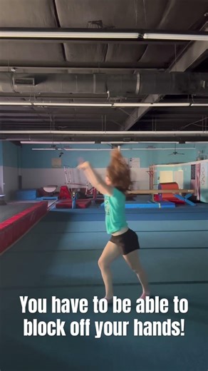 How to get a round off! The right way! #foryou #gymnastics #roundoff #gymnast #gymnasticscoach