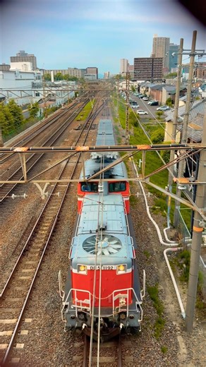 2026年4月28日米原訓練復路DD51-1192 [宮] 試 9971レ #米原訓練復路 #dd51 #dd511192 #試9971レ #ディーゼル機関車