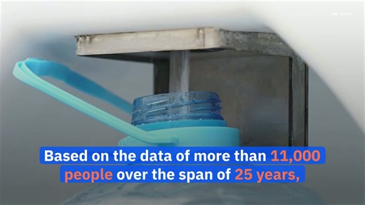 Drinking too little water linked to significant health risks, new study finds