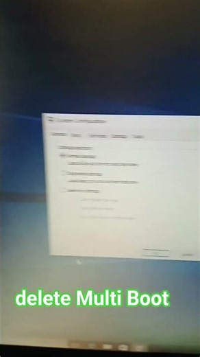 Remove option on boot #installation