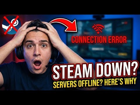 STEAM DOWN ON CHRISTMAS? 🎄How to Fix Connection Errors & Server Issues (Winter 2025 Update)