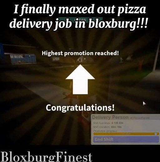 #CapCut ✨Level 50 of pizza delivery✨ #roblox #bloxburg #robloxbloxburg #bloxburgjob #bloxburgpizzadelivery #fypシ #fyp #foryou #foryoupage