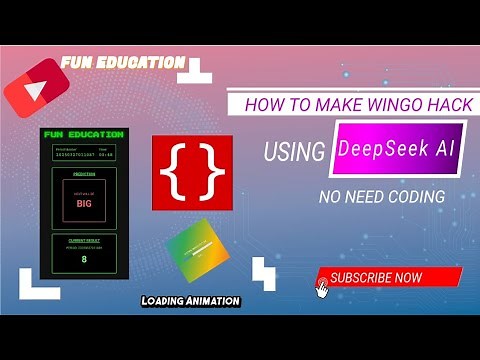 How to Make Wingo Hack Using DeepSeek AI | No Coding Required | Wingo Prediction Trick